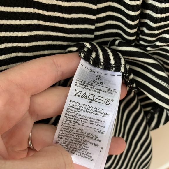 Gap | Striped Swing Tee Shirt Dress Size XS - Picture 5 of 6